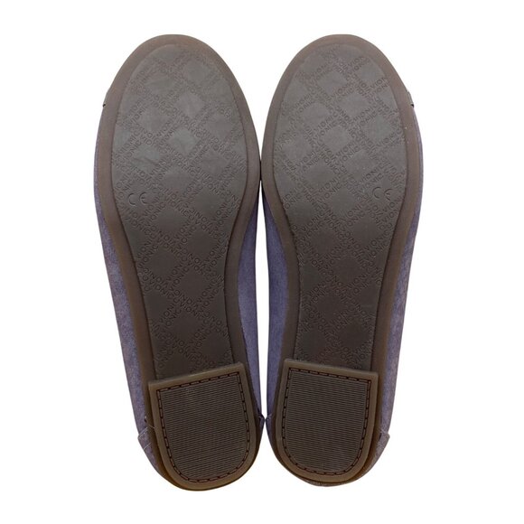 Vionic Women’s Metallic Purple Snake Print Slip-On Caroll Ballet Flats Size 5 - Picture 7 of 7